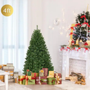 4 ft. Pre-Lit Artificial Christmas Tree with 100 LED Lights