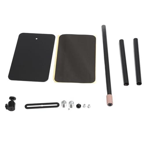 Mbeysaq 160cm Height Adjustable Projector Stand with Hidden Bracket for Phone Camera & Projector - Carbon Steel & ABS - Wall Mountable - Business & Home Theater Use
