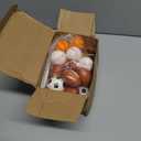 28 Pack Kid Valenitnes Day Cards with Sports Ball Valentines Day Gifts for Kids Classroom School, Valentines for Kids Class Party Favor Squeeze Foam Balls Stress Relief Toy Valentines Exchange Gifts,Style 1