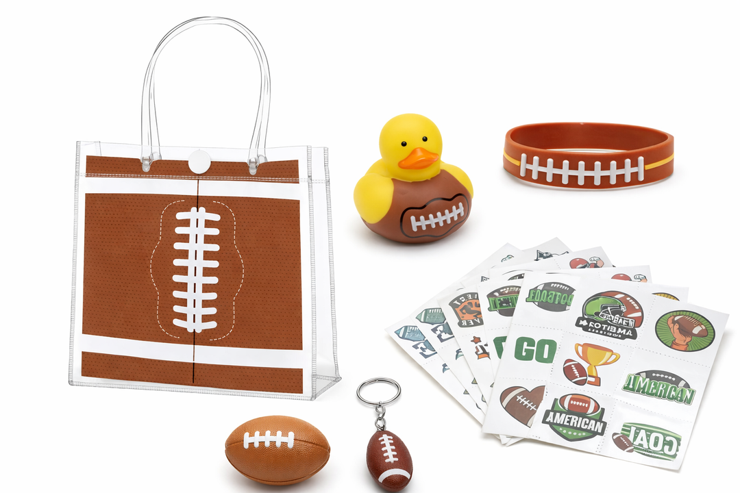 Teyva Daily 75 Pcs Football Party Favors Set 12 Rugby