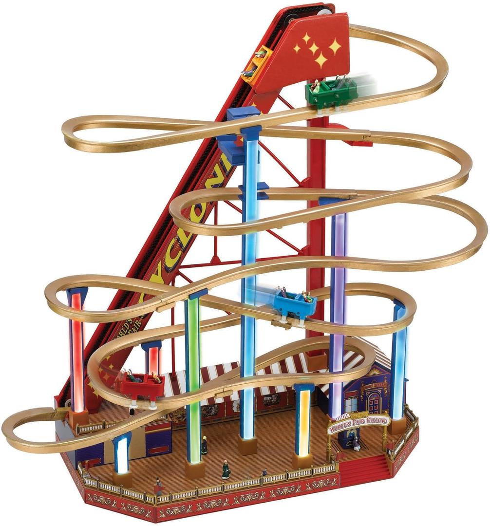 Mr. Christmas Animated Musical World's Fair Grand Roller Coaster