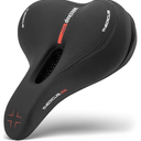 Wittkop Bike Seat, Waterproof Bicycle Saddle for Comfort, Mountain & Road Biking, Wide Bike Seats for Men & Women, BMX, MTB, Bike Seat Comfort, Waterproof Bike Saddle with Innovative 5-Zone-Concept