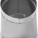 45 Degree 8 x 6 x 6 Inch Y Shape Duct Splitter - Metal 3 Way Connector - Galvanized steel - Duct Adapter - for Dryer Vent, Exhaust Fan, Hose, Home or Industrial HVAC Exhaust Ventilation