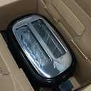 Proctor Silex 2-Slice Toaster with Extra Wide Slots for Bagels, Cool-Touch Walls, Shade Selector, Toast Boost, Auto Shut-off and Cancel Button, Black (22305)