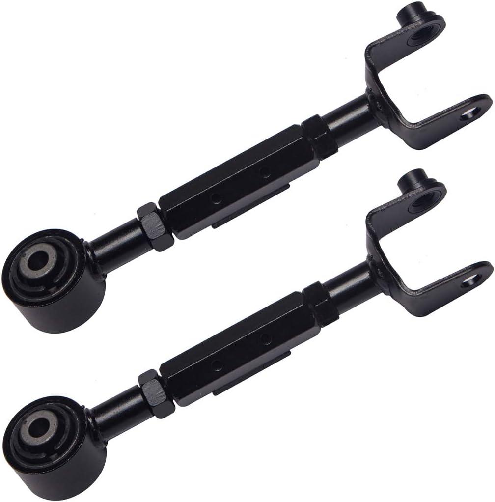 Rear Upper Adjustable Control Arm Compatible Honda CR-V Element Driver Passenger Side AUQDD 2PCS K90489 (Pair) Left Right Professional Suspension