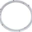 Aluminum Heavy Duty Lazy Susan Rotating Turntable Bearing Swivel Plate Hardware for Dining-Table (24 inch (16mm))