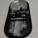 Stainless Steel Outdoor Camping Mess Kits - Includes Forks, Spoons, Knives, Chopsticks, Food Clip, Plates - Portable Cutlery Bag