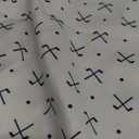 Obla Mens Golf Polo Shirts Short Sleeve Dry Fit Performance Moisture Wicking Casual Print Collared Golf Shirts for Men (X-Large, White Golf Clubs)