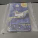 Tri-Fold Case Compatible with Huawei Mediapad M5 8.4 Inch(SHT-AL09/SHT-W12), Includes a Screen Protector - Premium PU Leather Tri-Fold Cover with Auto Sleep/Wake (Starry Sky, One Size)