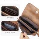 CHOLISS Small Crossbody Bags for Women, Vegan Leather Cell Phone Purse, Mini Travel Purse with Adjustable Strap Womens Gifts