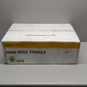 AmazonCommercial 1-Ply White Hardwound Paper Towels (416970)|Bulk for Business |High Capacity Roll |Compatible with Universal Dispensers|FSC Certified |800 feet (6 Rolls)