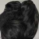 AISI HAIR Black Wig for Women, Long Wavy Lace Hairline Middle Part Synthetic Heat Resistant Wig for Daily Party-26 Inch
