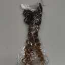 Leeven 7 Packs Goddess Locs Crochet Hair Ombre Blonde 18 Inch Long Pre-looped Bohemian Crochet Faux Locs Hair With Curly Ends 84 Strands Synthetic Soft Locs Hair Extensions for Black Women T27#