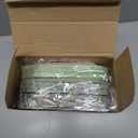 120 Pieces Green Party Theme Decorations Square Paper Plates Birthday Party Cake Dessert Plates (Green,7 Inch)