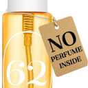 Empty Travel Size Toiletries Bottles Compatible with Sol de Janeiro 62 Perfume, 1 OZ TSA Approved Leak-Proof Containers Refillable for 3 OZ & 8.1 OZ, Travel Essentials, Only A Bottle No Perfume