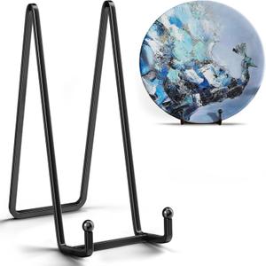 16 Inch Heavy Duty Plate Stand ( Pack) - Metal Display Easel for Large Plates, Picture Frames, Signs, Posters, Decorative Platters