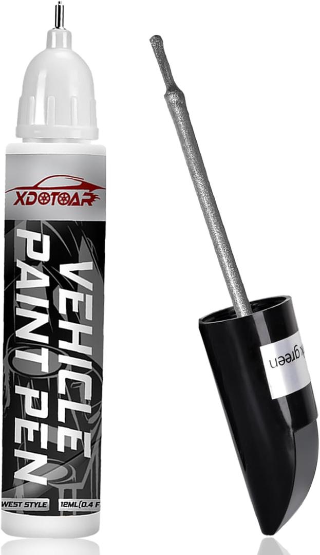 xdotoar Grey Car Touch Up Paint Pen - Automotive Scratch Repair Kit - Auto Scratch Remover
