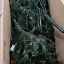 Puleo International 9 Foot Pre-Lit Slim Balsam Fir Artificial Christmas Tree with 800 Clear Lights