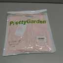 PRETTYGARDEN Women's Lace Long Sleeve Button Down Blouse (Pink)