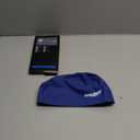 COOLMATE Fabric Swim Cap for Adult Women Men Kid, Silicone Water Resistant Layer, Cloth Swim Cap Gifts for Swimmers, Lightweight for Pool, Lap Swimming (1 pc) (Large), A-01b. Dark Blue 