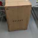 DELSEY PARIS Chatelet Air 2.0 Hardside Luggage with Spinner Wheels, Chocolate Brown, Checked-Large 28 Inch