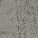 BGment Camel Curtains for Living Room 96 Inches Long, Natural French Country Curtains Sheer Linen Grommet Window Drapes Boho Leaf Jacquard Patterned for Farmhouse Bedroom, 2 Panels Set, 52 x 96 Inch