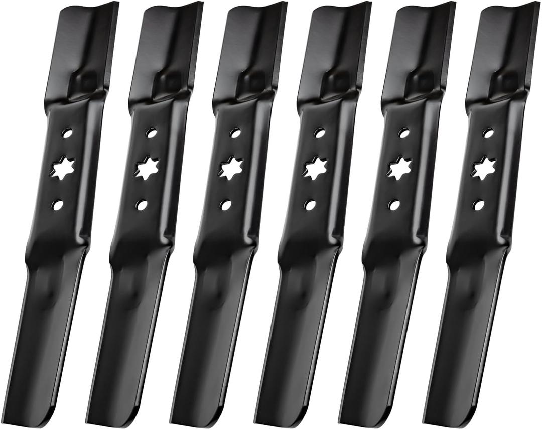 942-05052A 2-in-1 Medium Lift Blades, Compatible with 50" Deck Cub Cad et RZT-L50 L34 S50 XT1 XT2 LT50 GT50 Troy Bilt MTD Craftsman G8200 Mowers, Replace for 742-05052A 330-052,6 Pack