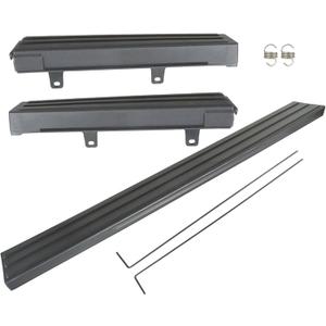 WFLNHB Tailgate Flexible Step Trim Molding Cap 3 Pieces Kit 9L3Z-9940602-BA 9L3Z-9941018-AA 9L3Z-9941019-AA Replacement for 2009-2014 F150