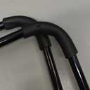 MY MIRONEY Black Folding Table Leg 10.23" Height Coffee Table Folding Legs with Screws Pack of 2