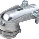 RACO 2692 Squeeze Connector, Die Cast Zinc, Flexible Metal Conduit, 90 Degree, 1/2" (Pack of 25)