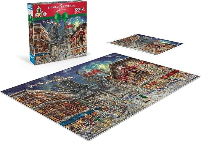 Ceaco  Thomas Kinkade Christmas  Elf  1000 Piece Jigsaw Puzzle