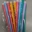 Baquler 24 Pcs 11'' Pastel Flameless Taper Candles Colorful LED Candle Sticks Colored Battery Operated Candle Pink Plastic Flickering Candlestick for Easter Wedding Birthday Dinner Table Party Decor