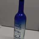 Christmas Gifts for Friends Light Up Lamp Decor for Home Decorations Bottle Lights with Cork Message In a Bottle Kit Birthday Friendship Unique Gift Christmas Decor Indoor String Lights Blue