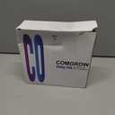 Comgrow Rainbow Colors Silk PLA 3D Printer Filament, PLA Filament 1.75mm, Dimensional Accuracy +/- 0.02 mm, 1KG Spool, Coextrusion 3D Filament with Shiny Silk Rainbow Yellow