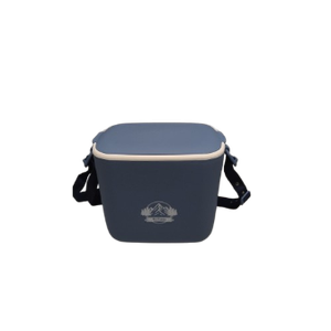 6 QT Insulated Cooler Box for Ice Beverage Food Storage Portable Ice Chest for Camping Picnic Tailgate Outdoor Use Chiller Caja Enfriadora Porttil para Camping (White Gray)