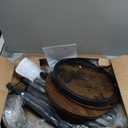 HOOBRO Small Round Side Table, 3-Tier Tall Coffee Drink Table for Sofa Couch, 28.7" H Slim Nightstand, Circle Accent End Table for Living Room, Corner, Bedroom, Rustic Brown BF182BZ01