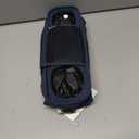 Momcozy Universal Baby Stroller Organizer, 2 Insulated Cup Holder, Detachable Zippered Pocket, Adjustable Shoulder Strap, Large capacity for baby essentials, Compact Design Fits Any Strollers (Blue)