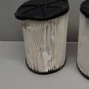 2 Pack VF4000 Filter Replacement for Ridgid for Shop Vac Wet Dry Vacuums 5-20 Gallon 72947 & for Husky 6-9 Gallon Vacuum Cleaners RV2400A RV2600B WD5500 WD0671