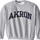 SDI NCAA mens 50/50 Blended 8 Oz. Crewneck Sweatshirt (Small, Sport Grey)