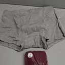 Men's Incontinence Underwear Boxer Briefs - Cotton Washable Urinary Leakproof Panties with Fly, Enhanced Front & Rear Protection 120 ml Absorbency (2 Pack, L, Gray/Burgundy)