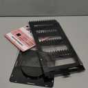 17Dec 360 Rotating Earring Holder Organizer Stand,5 Tiers Acrylic Jewelry Organizers and Storage, Stud Earring Organizers and Storage,212 Holes and 212 Grooves for Earrings Necklaces chain bracelet