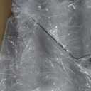 Oubonun Lazy Susan Organizers Set of 6, 10.2x 9.4x 4 Plastic Transparent Kitchen Cabinet Storage Bins with Handle, 4" Deep Container, 1/8 Wedge - Food Safe, without BPA