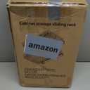 2-Tier Kitchen Cabinet,Pull Out Cabinet Organizer,Shelf and Drawer Organizer Slide Out Pantry Storaqe Basket in Multiple Sizes (12" W x21 D)