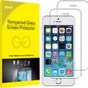 JETech Screen Protector for iPhone 5s/5c/5/SE 2016 (Not for 2022/2020 Edition), Tempered Glass Film, 2-Pack