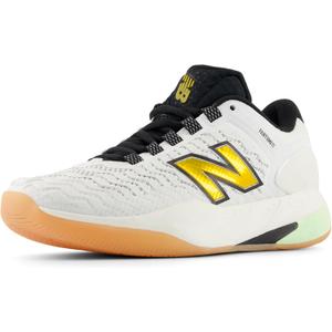 New Balance Women's Fresh Foam X Ct-Rally V2 (7, White/Black/Metallic Gold)