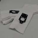 6 PK of Replacement Bags for Riccar Supralite R10S, R10D, R10P and R10SAND. To Fit Simplicity Freedom S10CV.10, S10S, S10D, S10P, and S10SAND. Compare to RLH-6 SLH-6
