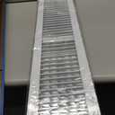 30" x 6" Duct Hole Aluminum Single Deflection Adjustable Air Supply Register, Decorative HVAC Vent Cover, Ceiling & Wall AC Deflector, Heating & Cooling Supply with Multi-Shutter Damper  ACLAMINAIRE