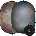 Kate Collapsible Backdrop Pop up Photo Backdrops Foldable Background Portable for Headshot,Portrait Photography,Video,5x6.5ft,Abstract Master Texture