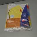 7 x Avery Binder Dividers - 5-Tab Insertable Multicolor Big Tabs for Binders, 1 Set of Dividers (11109)