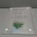 EooCoo Case Compatible with MacBook Air 13 inch M5 2026-2022 Release M4 M3 M2 A3449 A3240 A3113 A2681, Glitter Hard Shell&Keyboard Skin Cover&Screen Protector for Mac Air 13.6 inch, Sparkly Clear